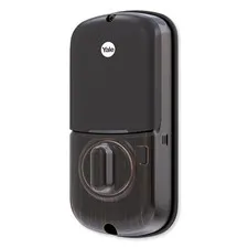 Yale Wi-Fi/BLE Assure Lock Push Button Deadbolt, Rubbed Bronze: YRD216-CBA-0BP