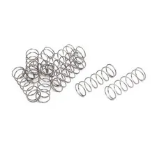 0.5Mmx8mmx25mm stainless steel 304 compression springs silver 10pcs
