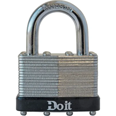 Do it Laminated Steel 1-3/4" Pin Tumbler Padlock 1801DDIB SIM Supply, Inc.