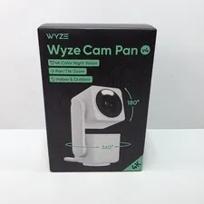 Wyze Cam Pan v4 4K Indoor Outdoor Security Camera Pan Tilt NEW Sealed