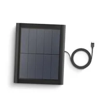 Solar Panel (2nd Generation), 4W for Outdoor Cam Plus, Outdoor 1 Solar Black