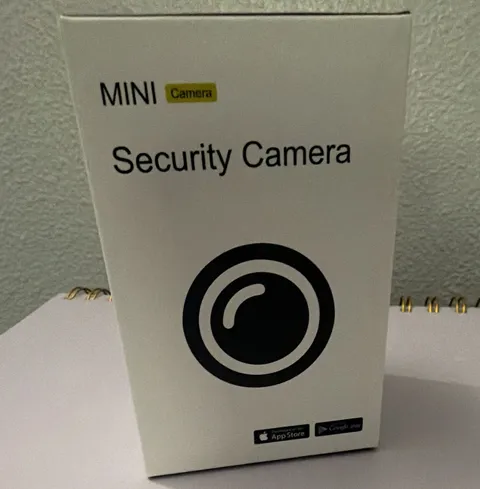 MINI Wi-Fi IP/Network Surveillance Camera, Motion/PIR, Night Vision, White