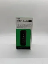 Brand New Blink Battery Doorbell (ADD ON) - Black / 2K+ Video / Alexa Compatible