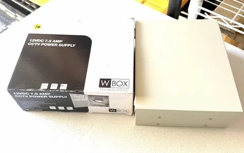 W Box Technologies 12VDC 7.5A CCTV Security Camera Power Supply