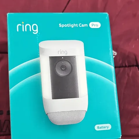 Ring Spotlight Cam Pro Battery - White NEW
