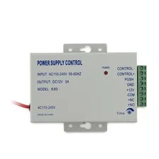 Professional Power Supply Unit Door Access Control 110-240V AC Input DC 12V 3A