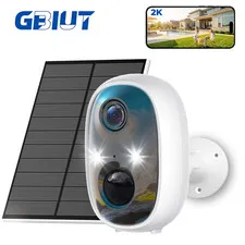 2K Solar Security Camera, Security Cameras Wireless Outdoor, 2.4G Wifi Cameras f