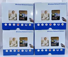 4  Boxes - Wireless Network Camera Model CB101 Home Surveillance