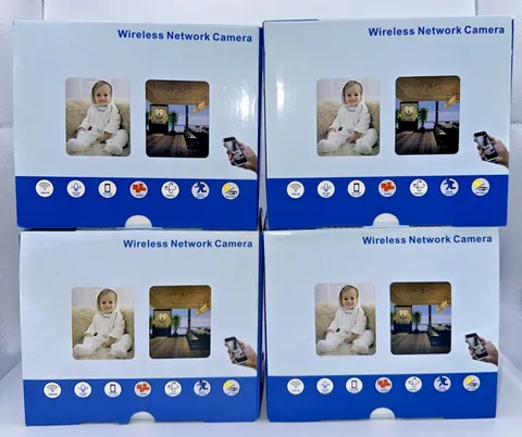4  Boxes - Wireless Network Camera Model CB101 Home Surveillance