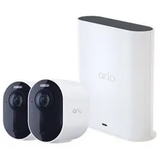 Arlo Ultra Wireless 3rd Gen 4K HDR Security Camera (2025) - White - 2 Pack