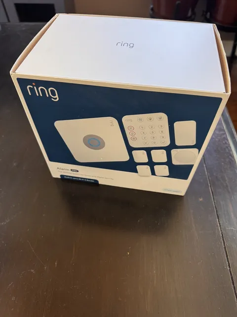 Ring Alarm Pro 8-Piece Security Kit Built-in eero WiFi 6 Router Open Box