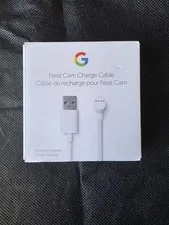 Google Nest Cam Charge Cable, 1 Meter, 3 Feet - Snow