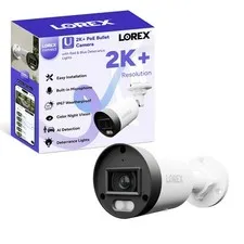 Connect (New App) | U3 2K+ IP Add-On PoE Bullet Camera | No Cable