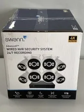 Swann AdvancedX™ Wired 4K NVR Security System with 24/7 Recording