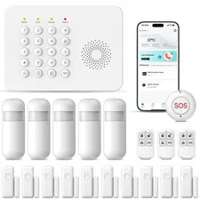 20 PCS Alarm System for Home Security,Wireless Home Security Systems with DIY...