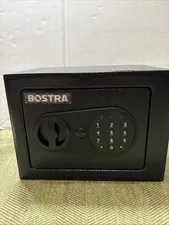 Bostra Small Fireproof Safe with Digital Keypad Safe Box with Fireproof Bag New