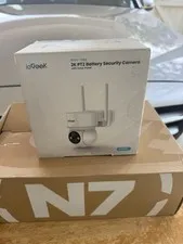 Wire Free 2K PTZ Battery Security Camera With Solar Panel ieGeek DQ201