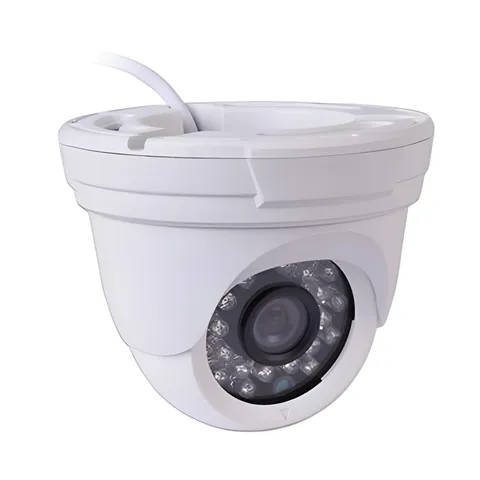Atomic Beam Cop Cam Dome Security Camera 1/3" Sensor IR Night Vision White