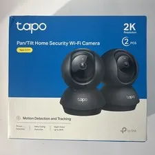 Tapo C211 2K Pan Tilt Indoor Security Camera 2 Pack Night Vision