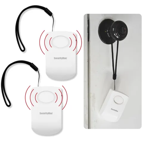 Portable Door Security Alarms 2 Pack