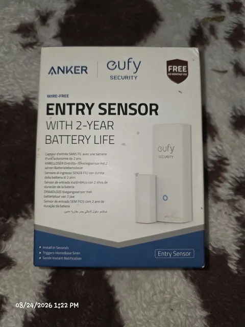 Eufy Security Entry Sensor, Detects Opened and Closed Doors or Windows T8900
