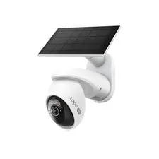 Tapo 4K Outdoor Pan/Tilt Wireless Security Camera - Battery with Solar White 