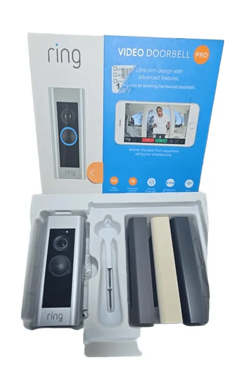 Ring Video Doorbell Pro - Satin Nickel (Used - Good Condition) Smart Home