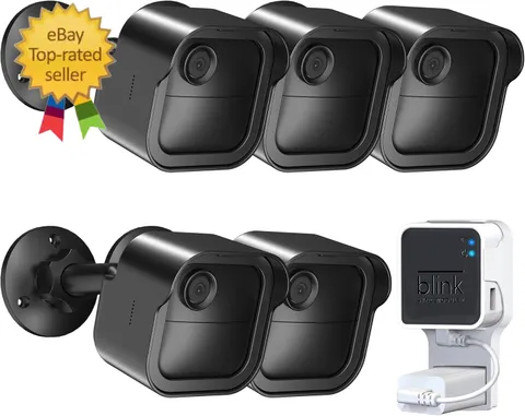 All-New Blink Outdoor Camera Wall Mount, 5 Pack Weatherproof Housing and 360°
