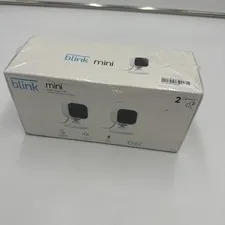 Blink Mini Indoor Plug-In HD Smart Security System 2-Pack Brand New Sealed