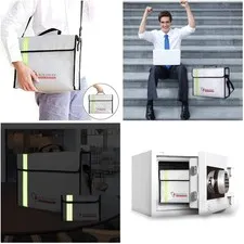 Extra Large Fireproof Document Holder