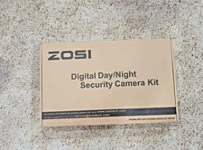 🔥 ZOSI 8CH Security Camera System DVR  - 8 Cameras New In Open Box 🔥