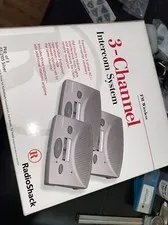 Box of 3 Radio Shack FM 3 Channel Wireless Intercom System  #43-3105