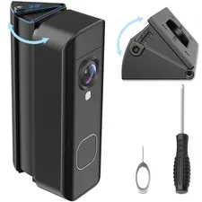 Adjustable 30-55° Doorbell Angle Mount for Blink Newest 2026 Battery & Wired ...