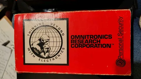 Vintage Omnitronics Research Corporation Personal Security Alarm Box Case 1981