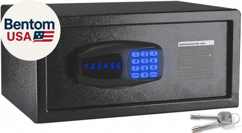Hotel Safe Box,1 Cubic Feet Money Pistols Document Personal Screct Mini Small Sa