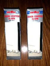 Door Stopper Wedge Burgular Alarms  Two - SafRex SDS-16113 - Home Security - New