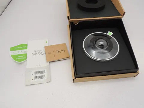 New Unclaimed Cisco Meraki MV32 POE Mini Dome IP Fisheye Camera - Missing Mount