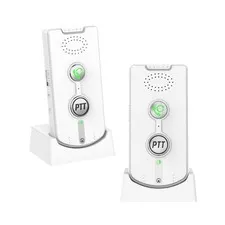 2 Way Intercom for Home,Wireless System Portable,Long white 