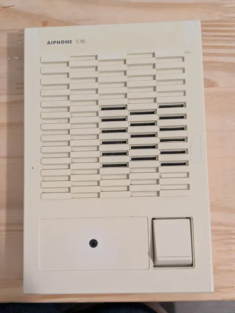 Aiphone C-ML/A Audio Intercom Metallics Door Entry Unit Model C-ML/A MPN C-ML/A