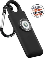 Alarma de seguridad personal para mujeres: sirena de emergencia 130dB y luz LED