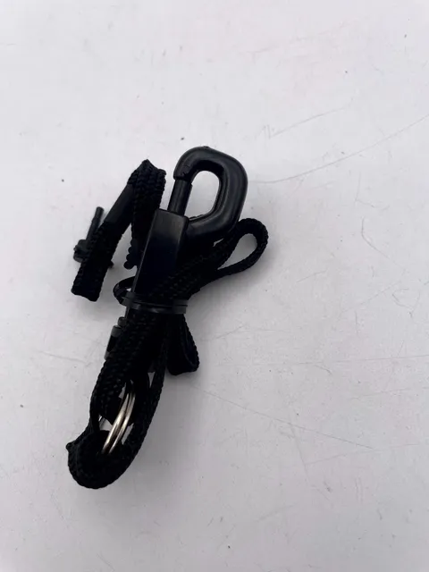 Standard Pin with Strap Black for Quorum PAAL II Personal Security Attack Alarm