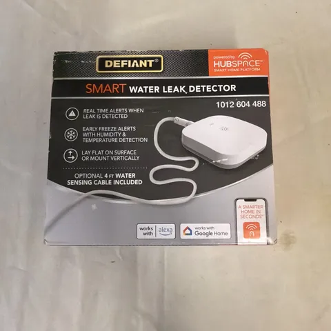 DEFIANT Smart Water Leak Detector SWLZ20BWB Powered HUBSPACE