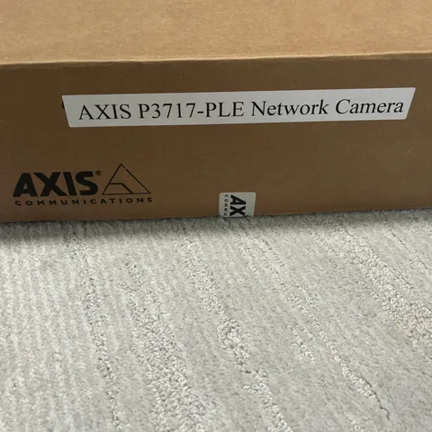 AXIS P3717-PLE Network Camera New/open Box