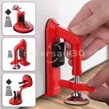 Door Stopper Travel Security Door Lock with Alarm for Home Hotel Protection US