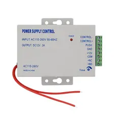 Access Control Power Supply K80 Power Switch DC 12V 3A AC 110~260V for All Ty...