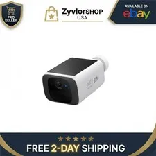 eufy Security SoloCam S220 Solar Outdoor Camera 2K Resolution Wi-Fi