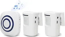 Wireless Motion Detector-Wireless Motion Sensor Alarm, Long Range Home Security