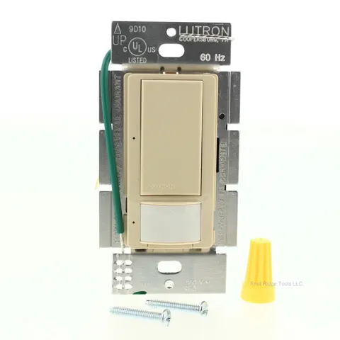 Lutron MS-OPS5AM-IV Ivory Digital Multi-Location Switch Occupancy Sensor 5A 120V