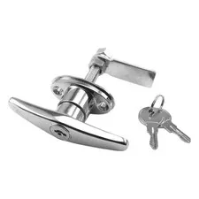 Zinc Alloy T Handle Lock and key For Various Furniture And Drawers Secure Use
