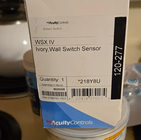 Acuity Controls WSX IV Wall Switch Sensor Ivory Indoor Wired Wall Mount SEE NOTE